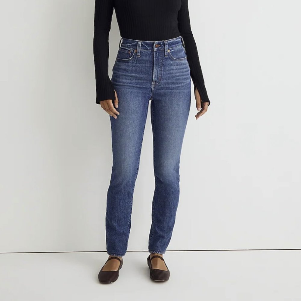 Madewell curvy perfect vintage jean